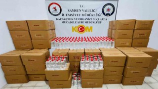 Samsunda 1 ton 200 litre etil alkol ele geçirildi