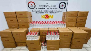 Samsunda 3 ton kaçak etil alkol ele geçirildi