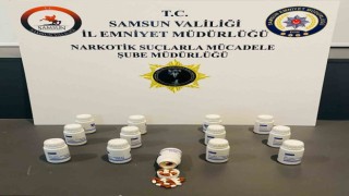 Samsunda 703 adet uyuşturucu hapla yakalanan şahıs gözaltına alındı