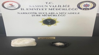 Samsunda 730 gram metamfetamin ele geçirildi