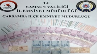 Samsunda kumar oynayan 4 kişi suçüstü yakalandı