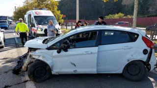 Samsunda trafik kazası: 3 yaralı