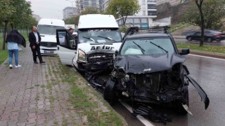 Samsunda trafik kazası: 6 yaralı