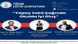SANKO Okulları, “Yapay Zeka Çağında Okulda İyi Oluş Temalı Eğitim Sempozyumu”na ev sahipliği yapacak