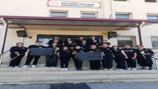 Sarıgöl Hayriye Ertürk Anadolu Lisesinden Kadına Şiddet Kader Değildir programı