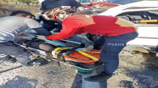 Savaştepede trafik kazası: 1 ölü 4 yaralı