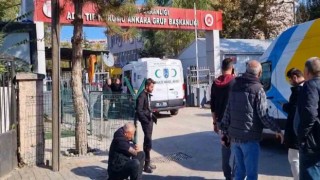 Şehit ailelerinin Adli Tıp Kurumunda bekleyişi