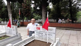 Şehit babası emekli astsubay vefat etti