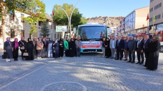 Şehit ve gazi aileleriyle gaziler Çanakkaleye uğurlandı