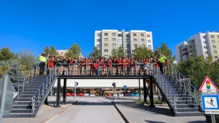 Selçuklu Trafik Eğitim Parkı trafikte bilinçli nesiller yetiştirmeye devam ediyor