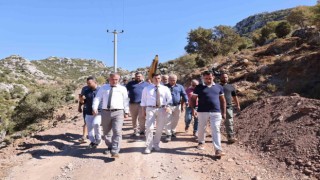 Selimiyede yol çalışmaları devam ediyor