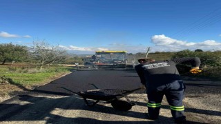 Serdivanın o yolu asfaltlandı