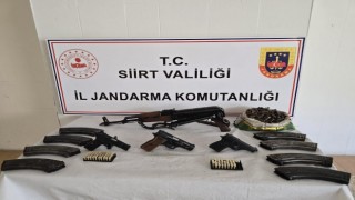Siirtte silah kaçakçılığı yapan 2 şüpheli yakalandı