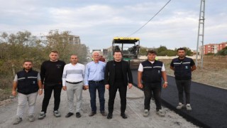 Silivride 22 yıldır atıl durumda olan cadde hizmete yeniden açıldı