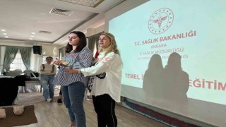 Sincan Belediyesi personeline ilk yardım eğitimi