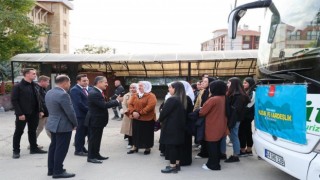 Şırnaktan 45 kadın, Huzur ve Kardeşlik Buluşmaları Projesi kapsamında Ankaraya gitti