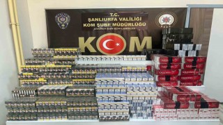 Siverekte kaçak sigara ele geçirildi
