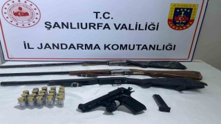 Siverekte silah ve uyuşturucu ele geçirildi