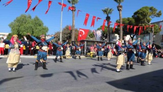 Sökede coşkulu cumhuriyet kutlaması