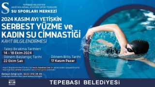 Su jimnastiği kursu için kayıtlar başlıyor