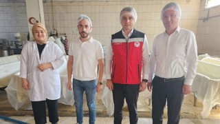 Tarım ve Orman Müdürü Kolabaş, Süt Ürünleri İşletmesini Ziyaret Etti
