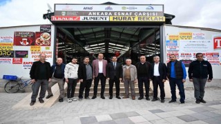 Taşkın: “Esnaflarımızın yanındayız”