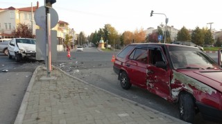 Tavşanlıda trafik kazası, 3 yaralı