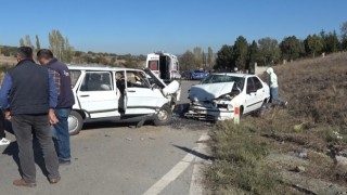 Tavşanlıda trafik kazası 4 yaralı