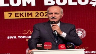 TBMM Başkanı Kurtulmuş: Türkiye arz-ı mevudun gerçekleşmesine asla müsaade etmeyecektir