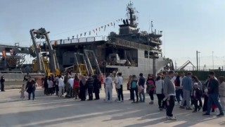 TCG Alemdar Kurtarma Gemisi Tekirdağda ziyarete açıldı