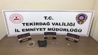 Tekirdağda narkotik operasyonları sürüyor