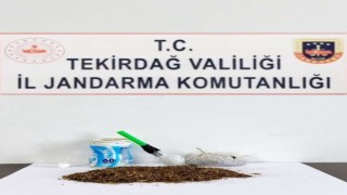 Tekirdağda uyuşturucu ve silah operasyonları