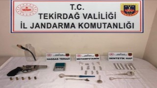 Tekirdağdaki operasyonlarda çok sayıda uyuşturucu ele geçirildi