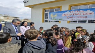 Tekmanda Dünya gıda günü etkinliği