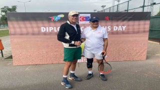 Tenis Federasyonunda Diplomatik Tenis Günü düzenlendi
