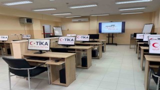 TİKA, Filistinli kadınlara mesleki eğitimlerin verileceği dijital eğitim salonu kurdu