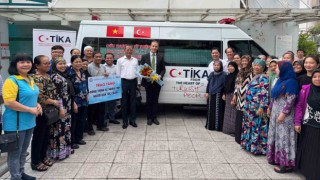 TİKAdan Vietnamdaki Müslüman topluluğa hasta ve cenaze nakil aracı desteği