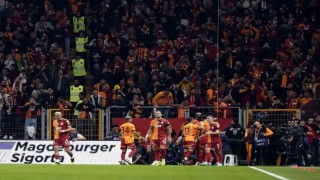 Trendyol Süper Lig: Galatasaray: 1 - Beşiktaş: 0 (İlk yarı)