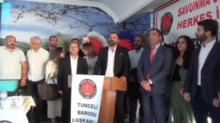 Tunceli Barosu, yeni başkanını seçti