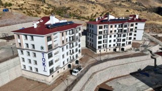 Tuncelide TOKİ ve AFAD tarafından yaptırılan 168 konut bitme aşamasına geldi