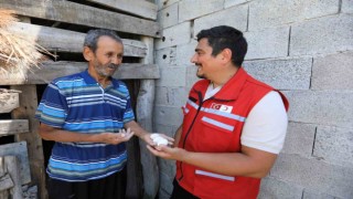 Türk Kızılaydan depremden etkilenen 2 bin 797 çiftçiye 70,8 milyon destek