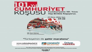 Türkiyenin ilk şehir maratonu Çekmeköyde koşulacak