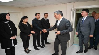 Vali Aktaş, kurum Brifinglerine devam ediyor