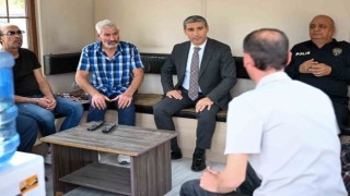 Vali Aktaş taksi esnafını ziyaret etti