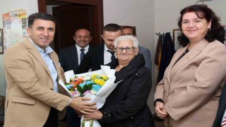 Vali Aygölden Muhtarlar Derneğine ziyaret