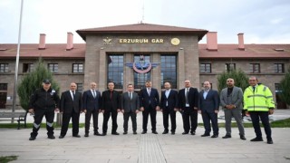 Vali Çiftçiden TCDD Müdürlüğüne ziyaret