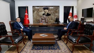 Vali Selçuk Aslan yeni atananları ziyaret etti