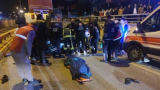 Vanda motosiklet vince arkadan çarptı: 1 ölü, 2 yaralı