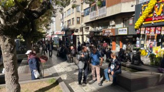 Vatandaşlar sıcak havanın tadını çıkarttı