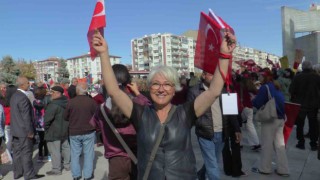 Vatandaşlardan Cumhuriyet Yürüyüşü